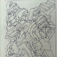 Image 2 of Peter Saul Drawings Zine (SIGNED & NUMBERED) *RARE*