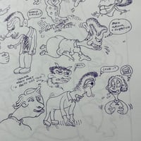 Image 4 of Peter Saul Drawings Zine (SIGNED & NUMBERED) *RARE*
