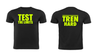 Image 1 of TEST THE LIMITS T-SHIRT NEON GREEN/BLACK