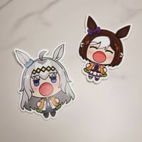Umamusume Gourmand Vinyl Sticker