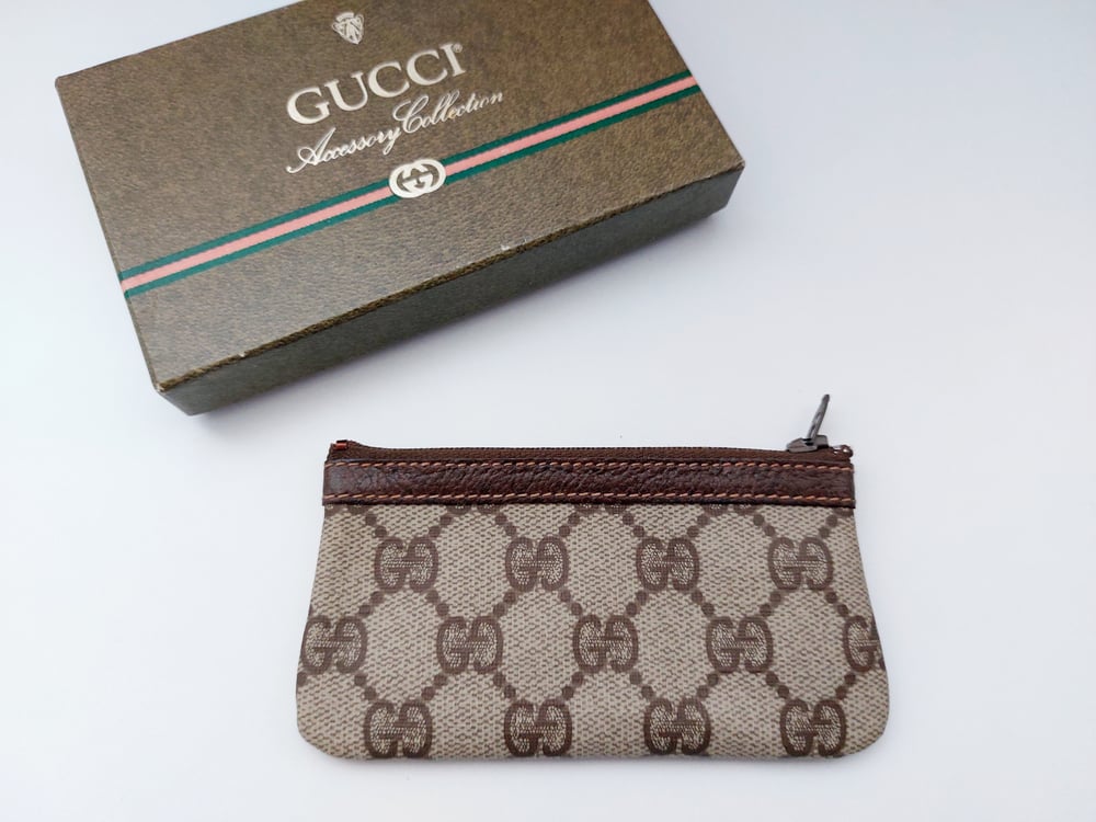 Image of  Gucci small pouch / coon purke / keychain 