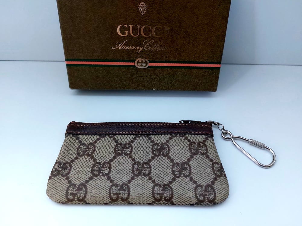 Image of  Gucci small pouch / coon purke / keychain 