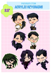 FMA 2.5" Acrylic Keychains [PREORDER]