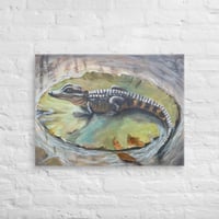 Image 5 of Baby Alligator Canvas