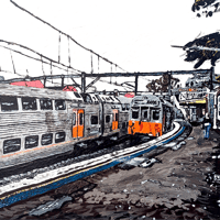 Image 1 of Sydney Trains K set at Redfern Station