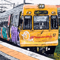 Image 1 of Queensland Rail EMU at Park Road Station