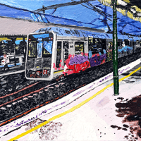 Image 1 of Cityrail Tangara T set at Summer Hill Station