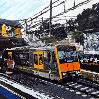 Image 1 of Sydney Trains Tangara T set at Erskineville Station
