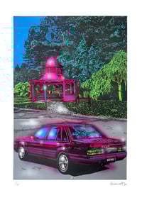 'Gothik Commodore' screen print edition of 10