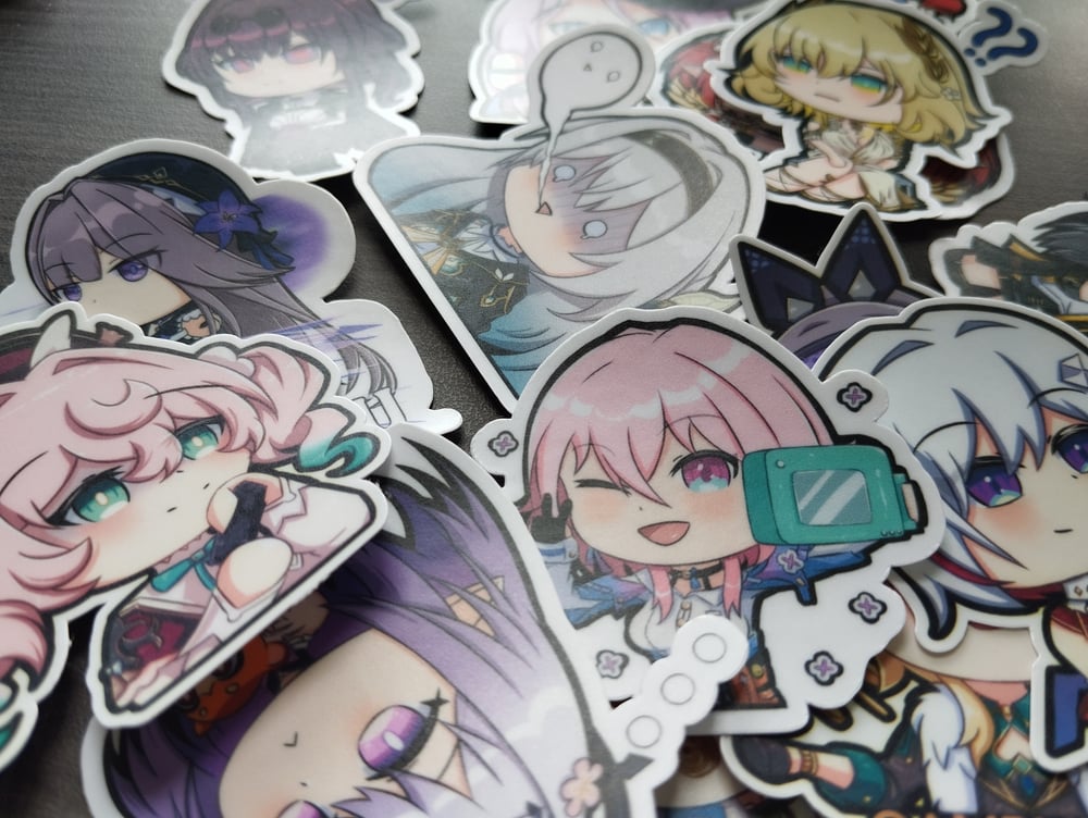 Image of HSR Matte Stickers