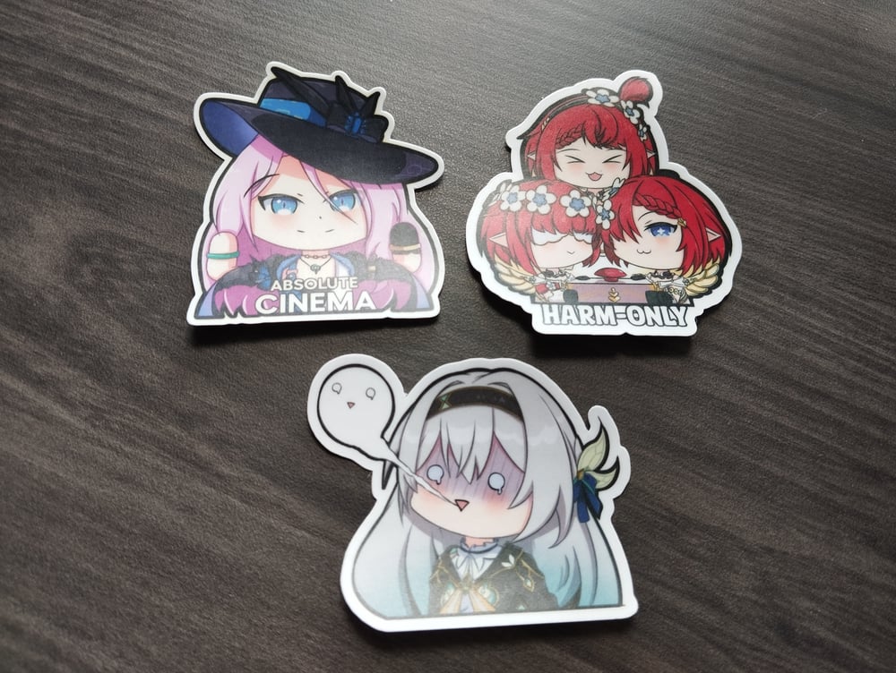 Image of HSR Matte Stickers