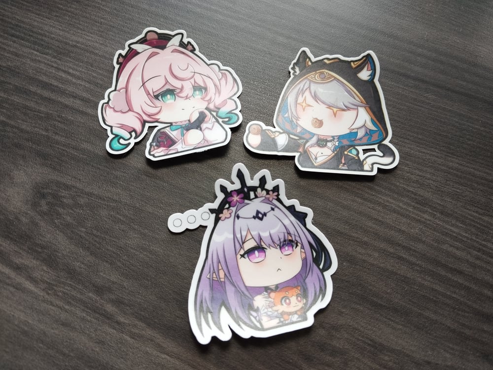 Image of HSR Matte Stickers