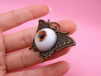 Image 3 of Pop Surreal Butterfly with Eye Pendant