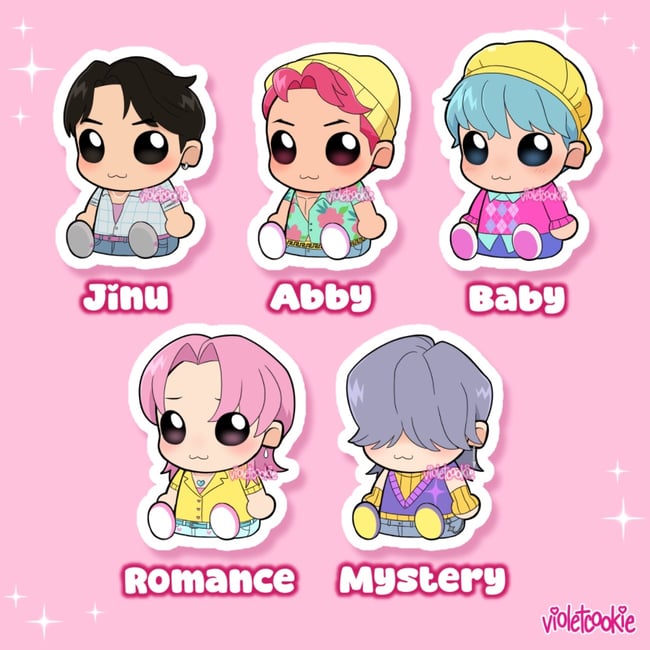 Kpop Demon Hunter Stickers