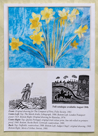 Image 2 of Edward Bawden Fry Gallery exhibition Card