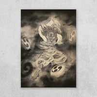 Image 1 of Raijin sepia Print