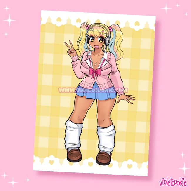 Print: Gyaru Sonico & Pochaco