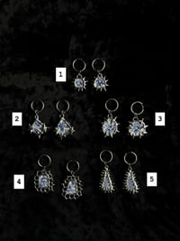 Image 3 of Blue Empire Earrings