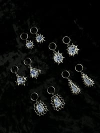 Image 4 of Blue Empire Earrings