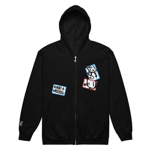 Image of Stuck up zip hoodie