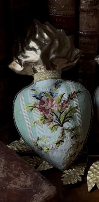 Ex voto soie XVIII ème 11