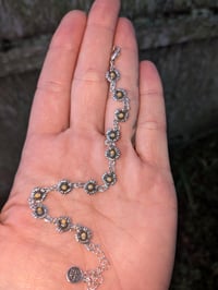 Image 2 of .925 Sunflower Bracelet