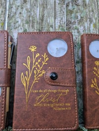 Image 5 of *NEW* Leather Mustard Seed Journals 