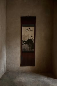 Image 2 of handpainted silk wall hanging