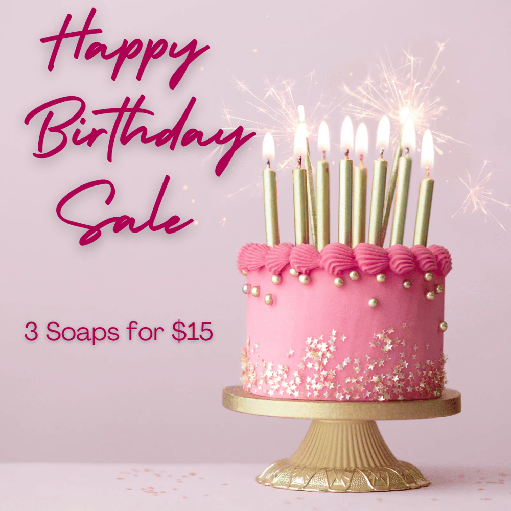 Image of 3 Bars Soap for $15