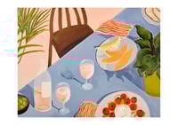 Image 1 of Lunch in the Garden with you.