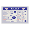 "Ralph's" Diner Menu
