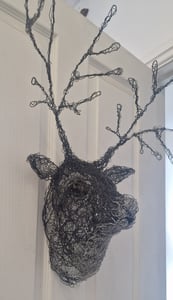 Image of Wire Reindeer Head