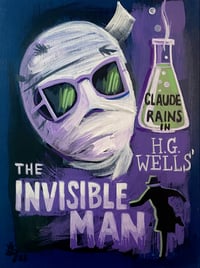Invisible Man Poster- 8x10