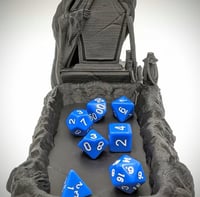 Image 3 of Grave Plot Dice Tray with Tombstone & Grim Reaper