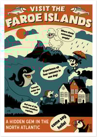 Image 2 of Visit Faroe Islands poster