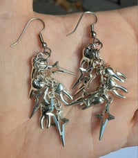 Image 3 of TOOTH Faerie Earrings
