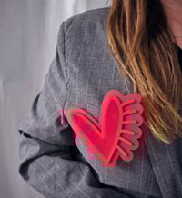 Image 9 of IMAM VELIKO SRCE  broška  // I HAVE A BIG HEART brooch