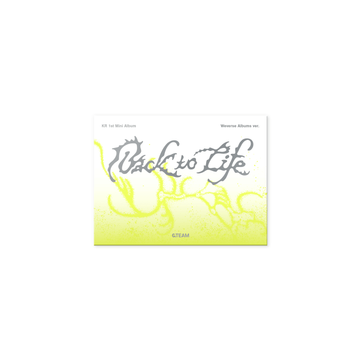 Image of [PRE-ORDER] &TEAM ‘Back To Life’ (Photocard Box - Weverse Albums Ver.) + Weverse Shop POBs