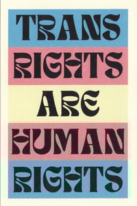 Image 1 of Trans Rights Postcard