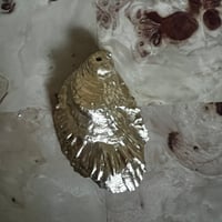 Image 2 of Gold Abstract Muscle Butt 2 Oyster Erotic Ornament/Incense Holder/Jewelry Bowl