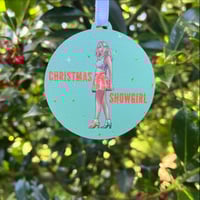 Image 2 of  Christmas Showgirl Taylor Swift Inspired Christmas Decoration