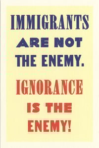 Image 1 of Immigrants Postcard