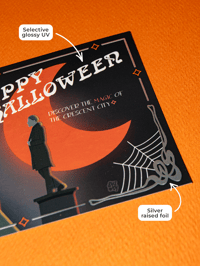 Image 5 of Halloween in New Orleans - Postcard