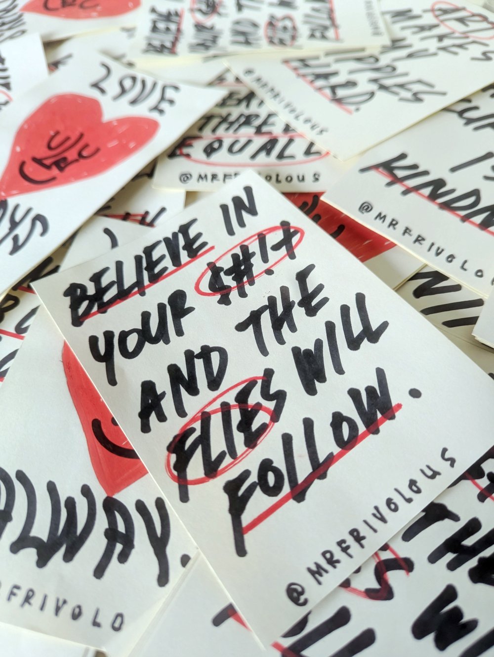 Image of HAND MADE STICKER PACK