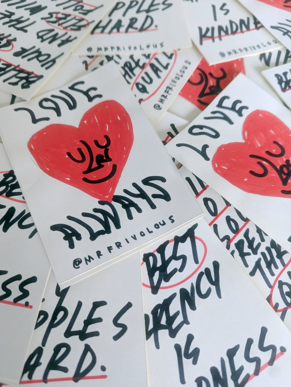 Image of HAND MADE STICKER PACK