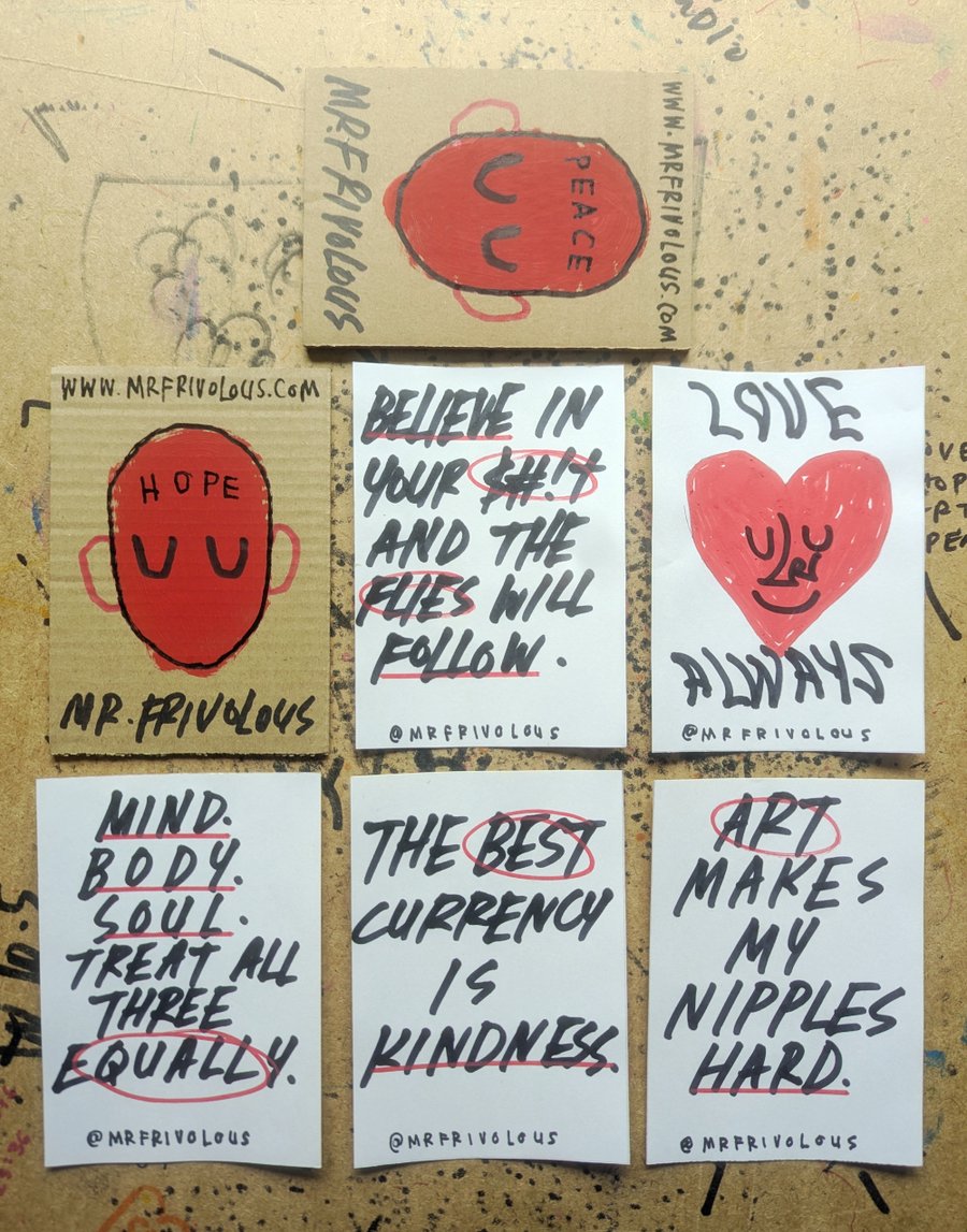 Image of HAND MADE STICKER PACK