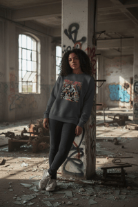 Image 2 of Thug Life on Stairs