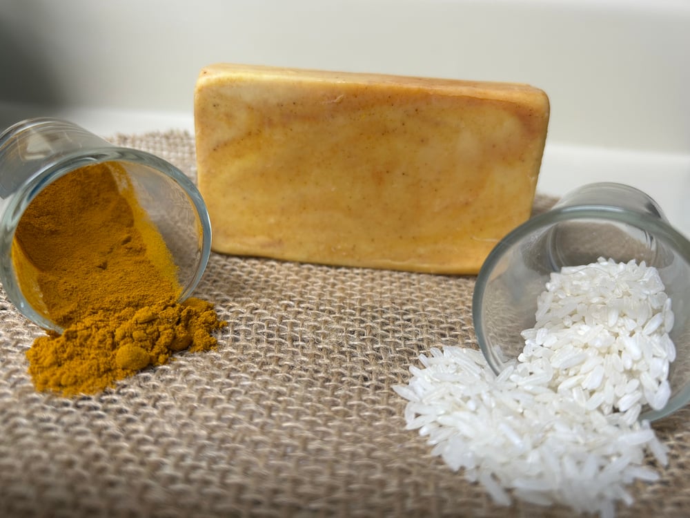 Image of Rice Milk Turmeric Luxury Soap 