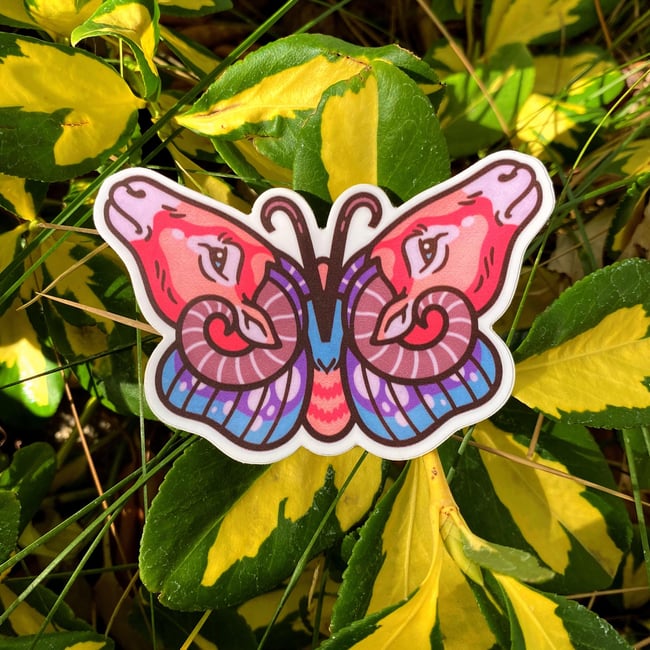 Zodiac Moth Stickers