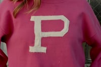 Image 2 of Pink P Crewneck